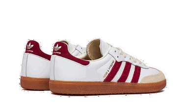 Tenisky a topánky adidas Originals Sporty & Rich x Samba "White Burgundy" Vínová | IF5660, 3