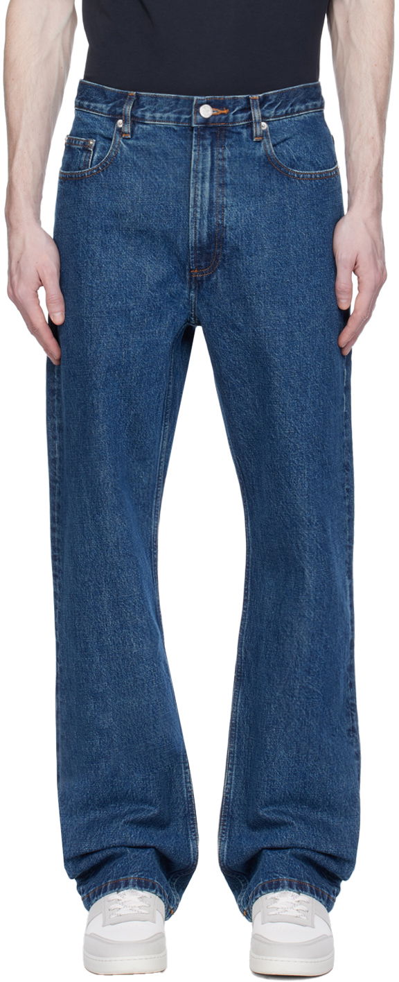 Džínsy A.P.C. Relaxed Jeans Modrá | COGWB-H09199, 0