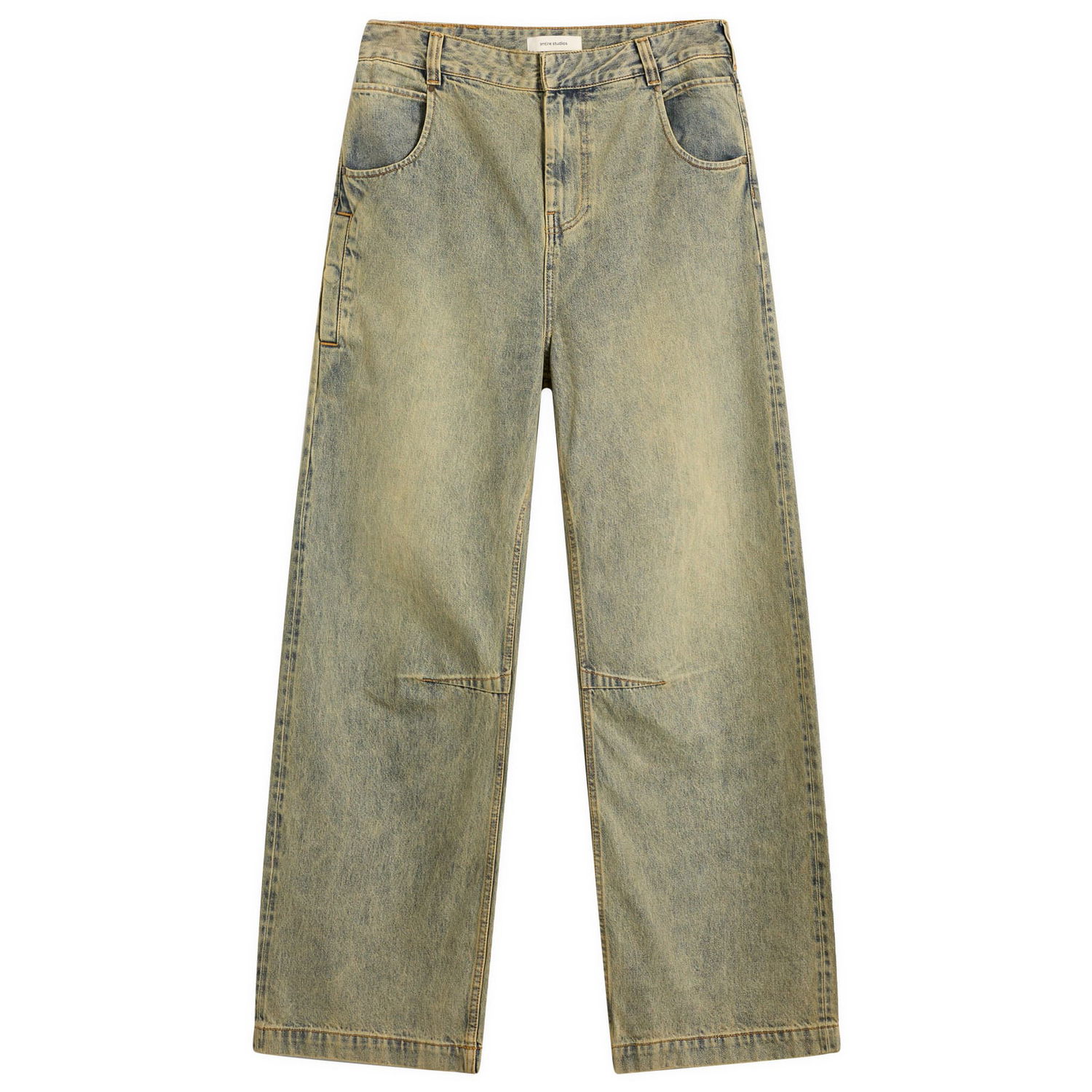 Džínsy Entire Studios Gem Jeans, Size Large Modrá | ESU-S25-11007-SW, 0