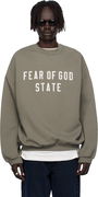 Fear of God ESSENTIALS 90s Fit Fleece Crewneck Sweatshirt