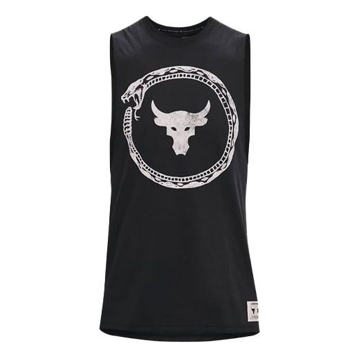 Tielko Under Armour Project Rock Graphic Training Tank Čierna | 1361722-001