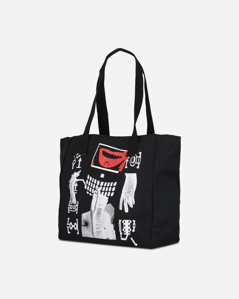 Tote bag Cav Empt Lips Display Tote Bag Čierna | CES28G07 BLACK