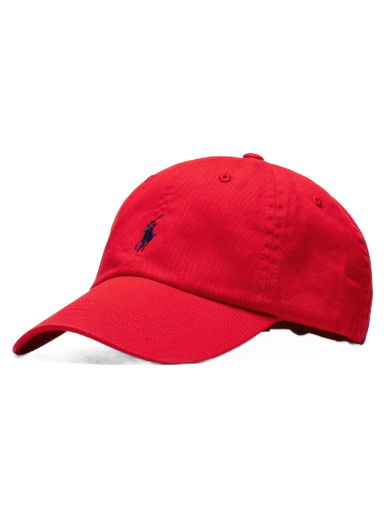 Šiltovka Polo by Ralph Lauren Cotton Chino Ball Cap Červená | 3611582474072