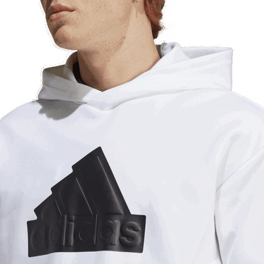 Mikina adidas Originals Future Icons Badge of Sport Hoodie Biela | IC3746, 3