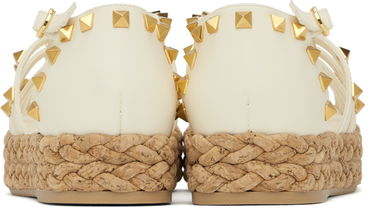 Tenisky a topánky Valentino Valentino Garavani Rockstud Cork Wedge Sandals Biela | 6W2S0LP9CYP, 1