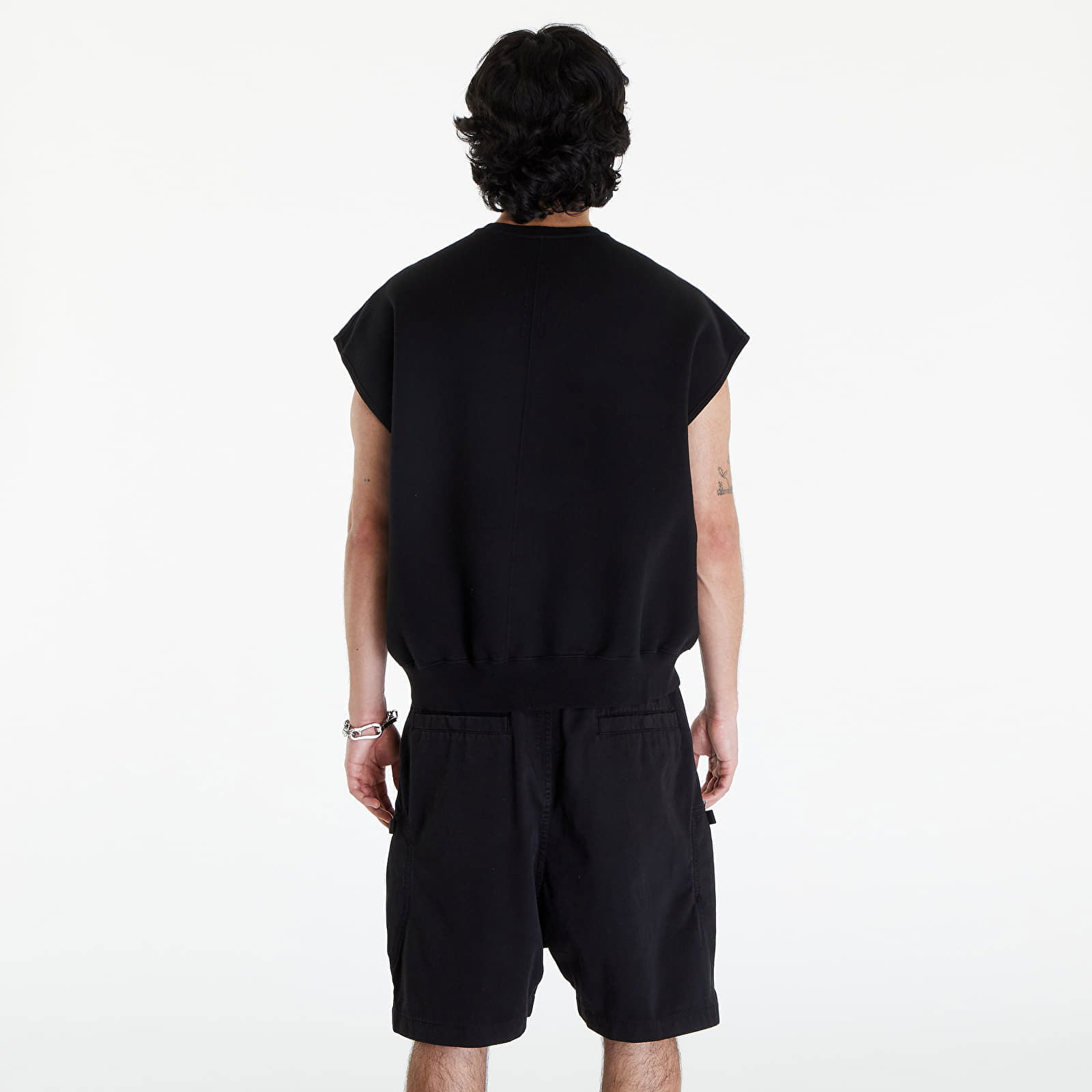 DRKSHDW Jumbo Tatlin Sweat Vest Black/ Milk