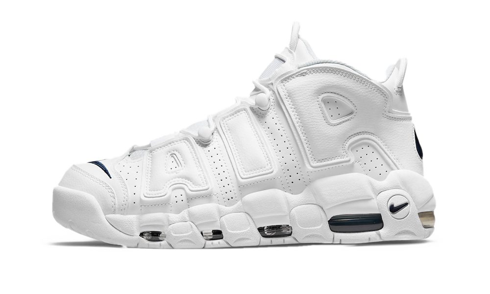 Tenisky a topánky Nike Air More Uptempo 96 'White White Midnight Navy' Biela | DH9719-100, 0
