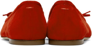 Oblečenie Aeyde Aeyde Delfina Suede Ballerina Flats Červená | A11-FL-MNLR8FL17-FW24-406-017, 1