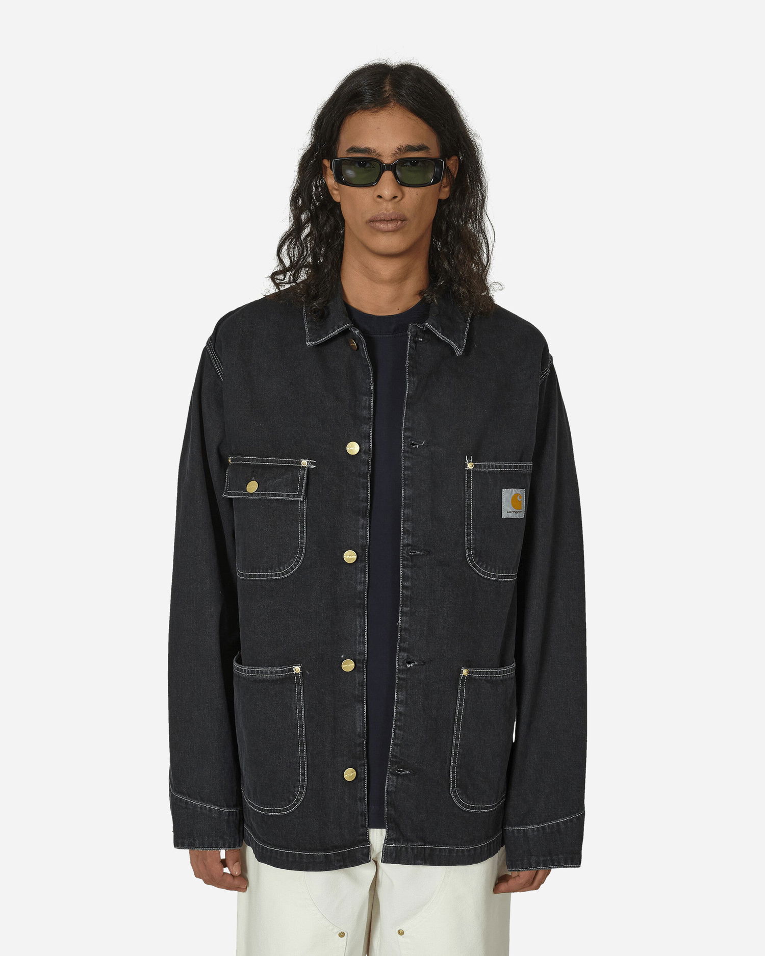Kabáty Carhartt WIP OG Chore Coat Čierna | I031896 8906, 0