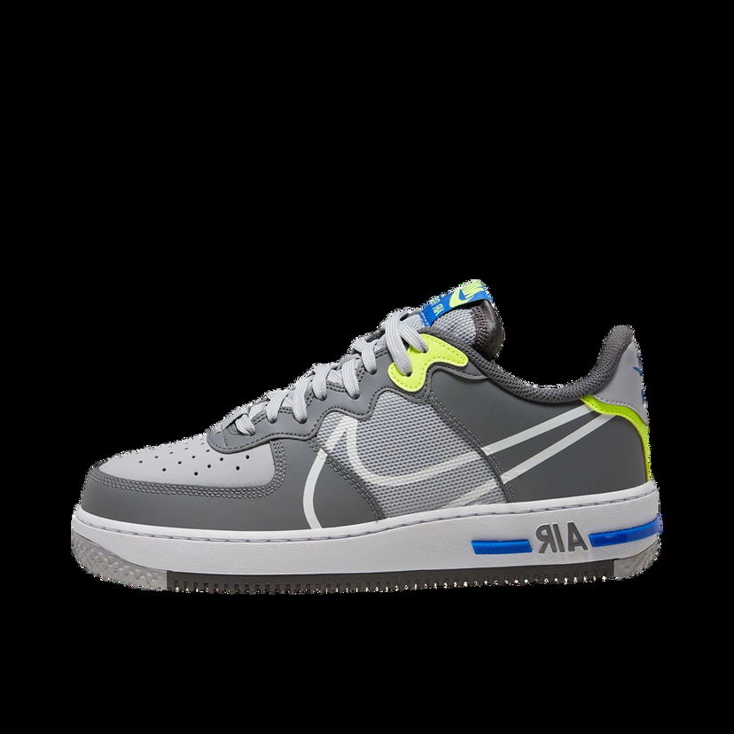 Tenisky a topánky Nike Air Force 1 Low React Wolf Grey (GS) Šedá | CD6960-002