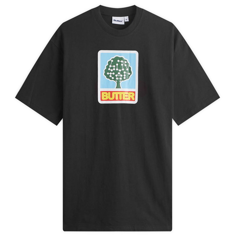 Tričko Butter Goods Growth T-Shirt Čierna | BGQ224D20404