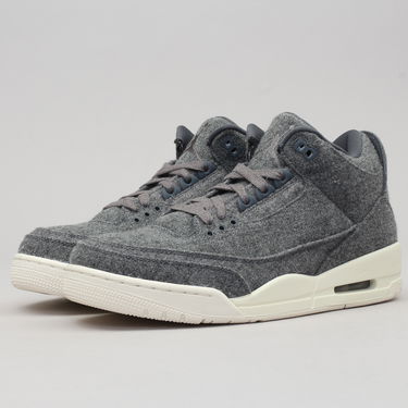 Tenisky a topánky Jordan Air Jordan 3 Retro ''Wool'' Šedá | 854263-004, 1