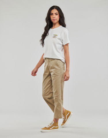 Tričko Vans Paisley Fly Boyfriend Fit T-shirt Biela | VN000ACNFS8, 2