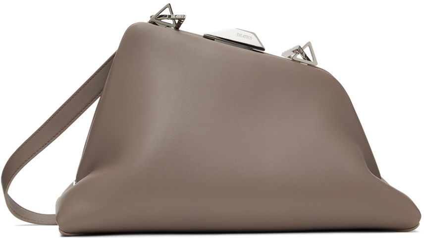Kabelka The Attico The Attico Day Off Shoulder Bag Šedá | 247WAH49 L001, 0