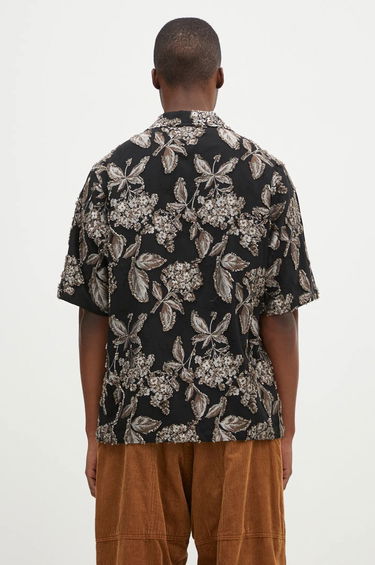 Košeľa Needles Floral Pattern Shirt Čierna | PU228, 2