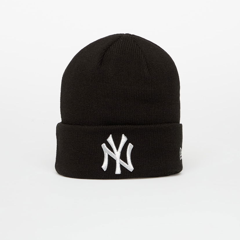 Kulicha New Era MLB New York Yankees Metallic Knit Beanie Medium Čierna | 60691271