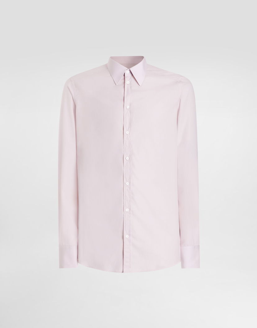 Košeľa Dolce & Gabbana Poplin Martini Cotton Shirt Ružová | G5ML1TFU5K9F0320