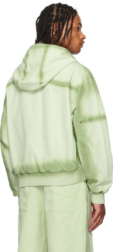 Bunda Dime Dime Hooded Utility Jacket Zelené | DIMESU251MAT, 2