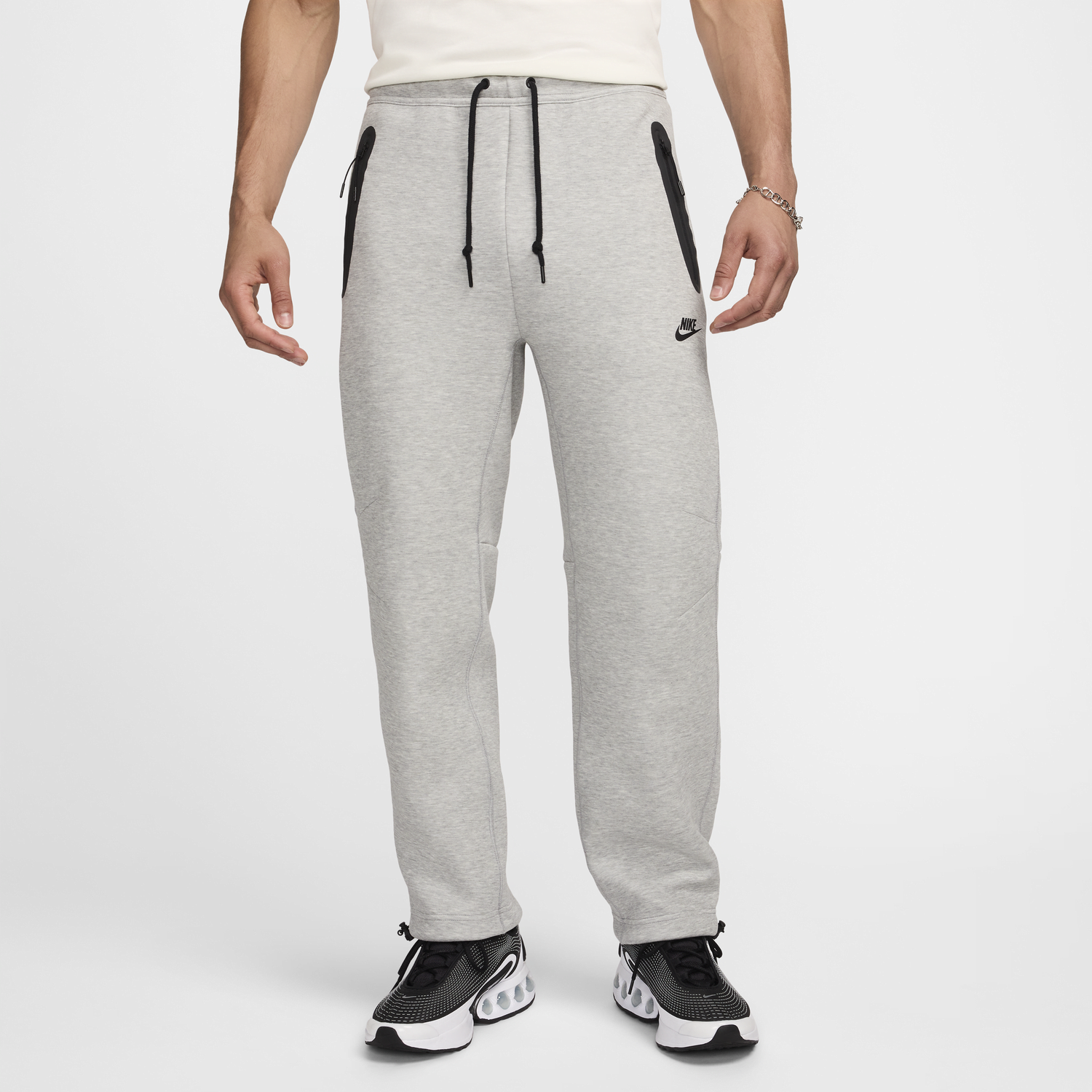 Tepláky Nike Tech Fleece Cuffless Pants Šedá | HJ6533-063, 0