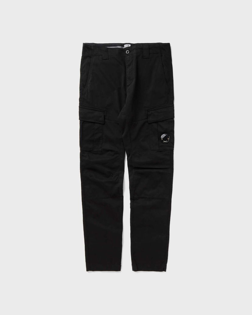 Cargo nohavice C.P. Company STRETCH SATEEN ERGONOMIC LENS DOUBLE CARGO PANTS Čierna | 17CMPA186A005529G-999