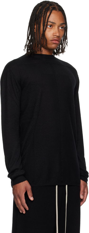 Sveter Rick Owens Rick Owens Concordians Oversized Level Sweater Čierna | RU02E1627 WSL, 1