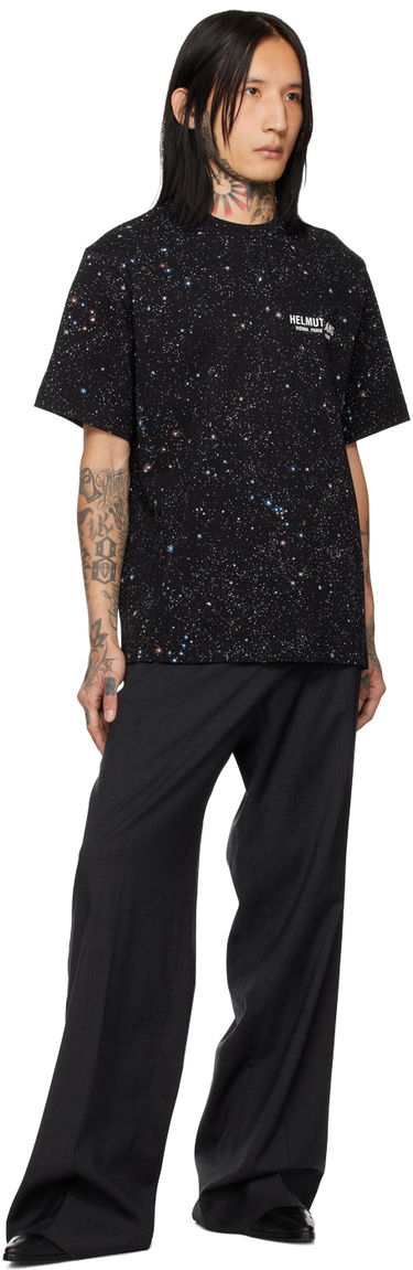 Tričko Helmut Lang Space Print T-Shirt Čierna | N09HM525, 3