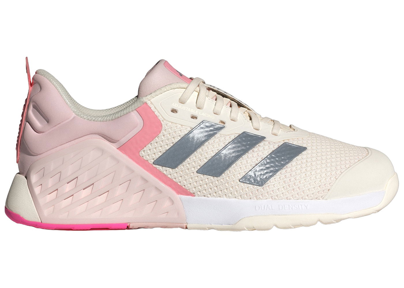 Tenisky a topánky adidas Performance Dropset 3 Chalk White Iron Metallic Semi Pink Spark W Ružová | ID8635, 0