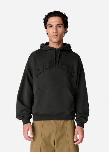Mikina AXEL ARIGATO Black Logo Hoodie Čierna | A3022001, 7