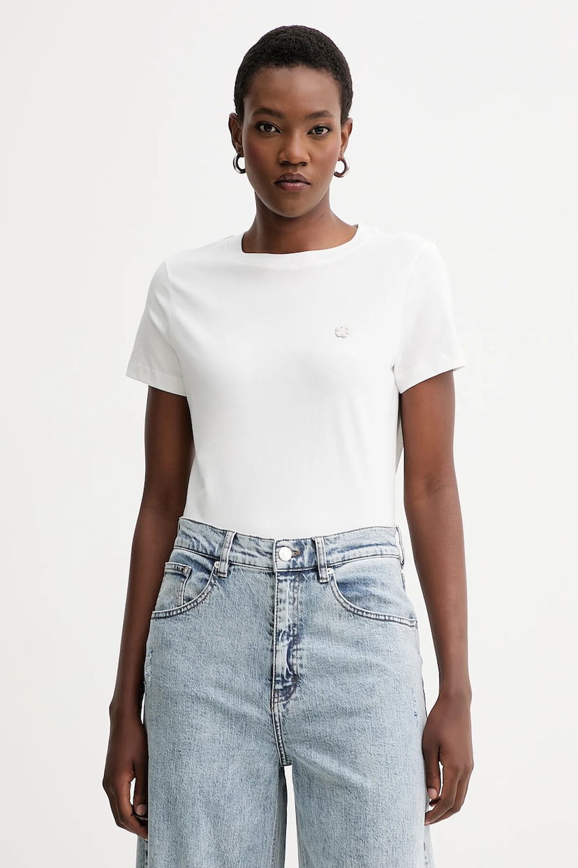 Tričko KENZO Kenzo Classic T-Shirt Biela | FF62TS2584SO