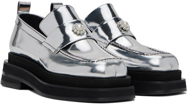 Doplnky Simone Rocha Simone Rocha Heart Toe Platform Loafers Metalická | LOF1D 0791, 3