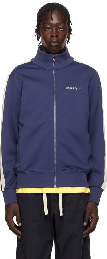 Vetrovka Palm Angels Classic Logo Track Jacket Navy | PMBD058C99FAB0024603, 0