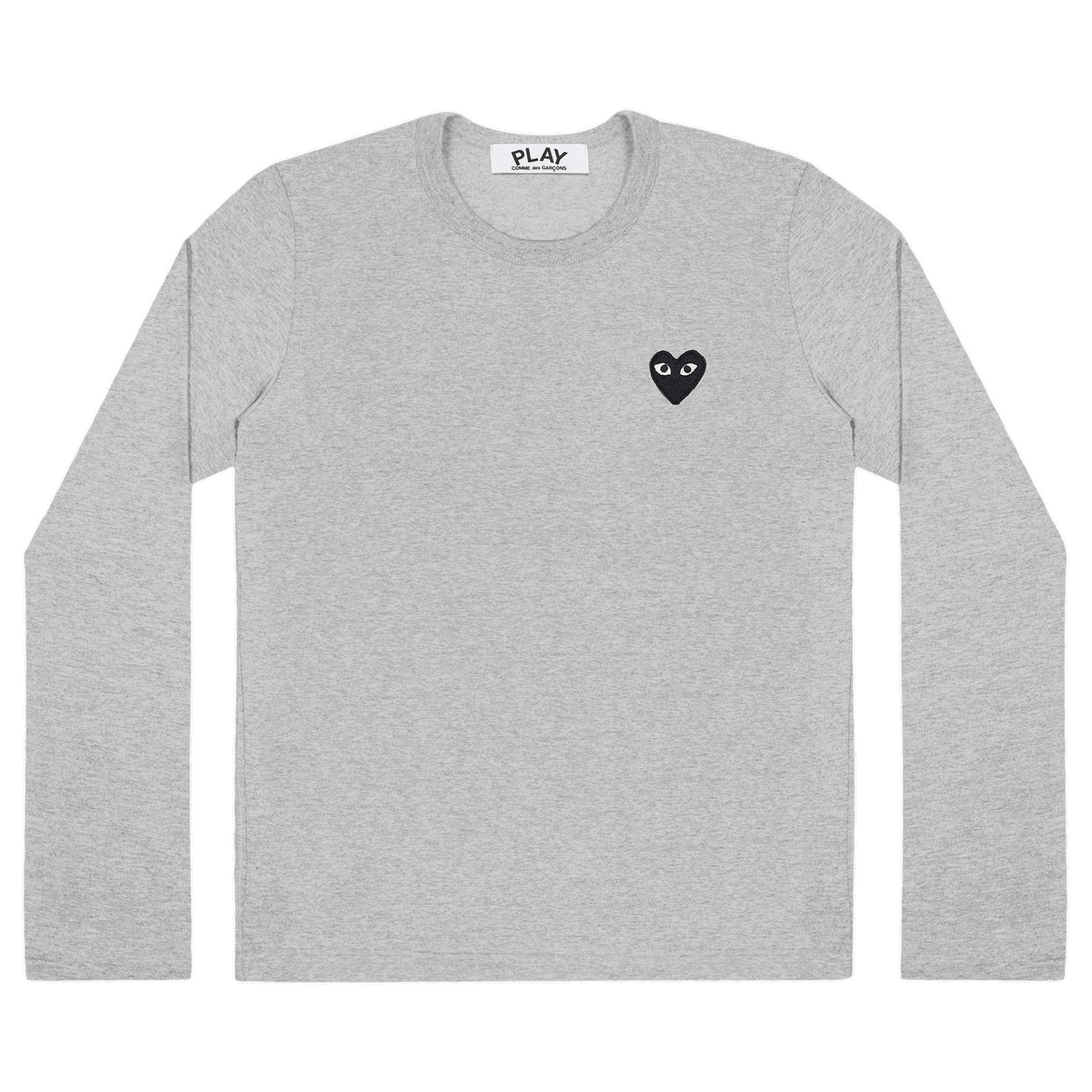 Tričko Comme des Garçons PLAY Heart Tee Šedá | AZ T122 051 1, 0