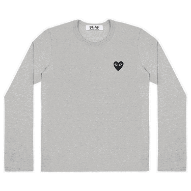Tričko Comme des Garçons PLAY Heart Tee Šedá | AZ T122 051 1, 0