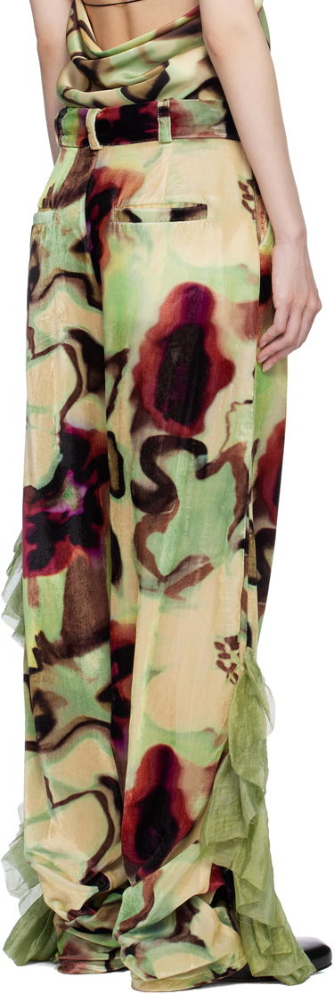 Nohavice Collina Strada Collina Strada Dante Ruffle Trousers Rôznofarebný | XX6026, 2