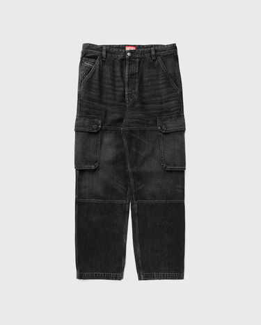 Cargo nohavice Diesel D-UTY-CARGO PANTS Čierna | A16291-007Z9-02, 0