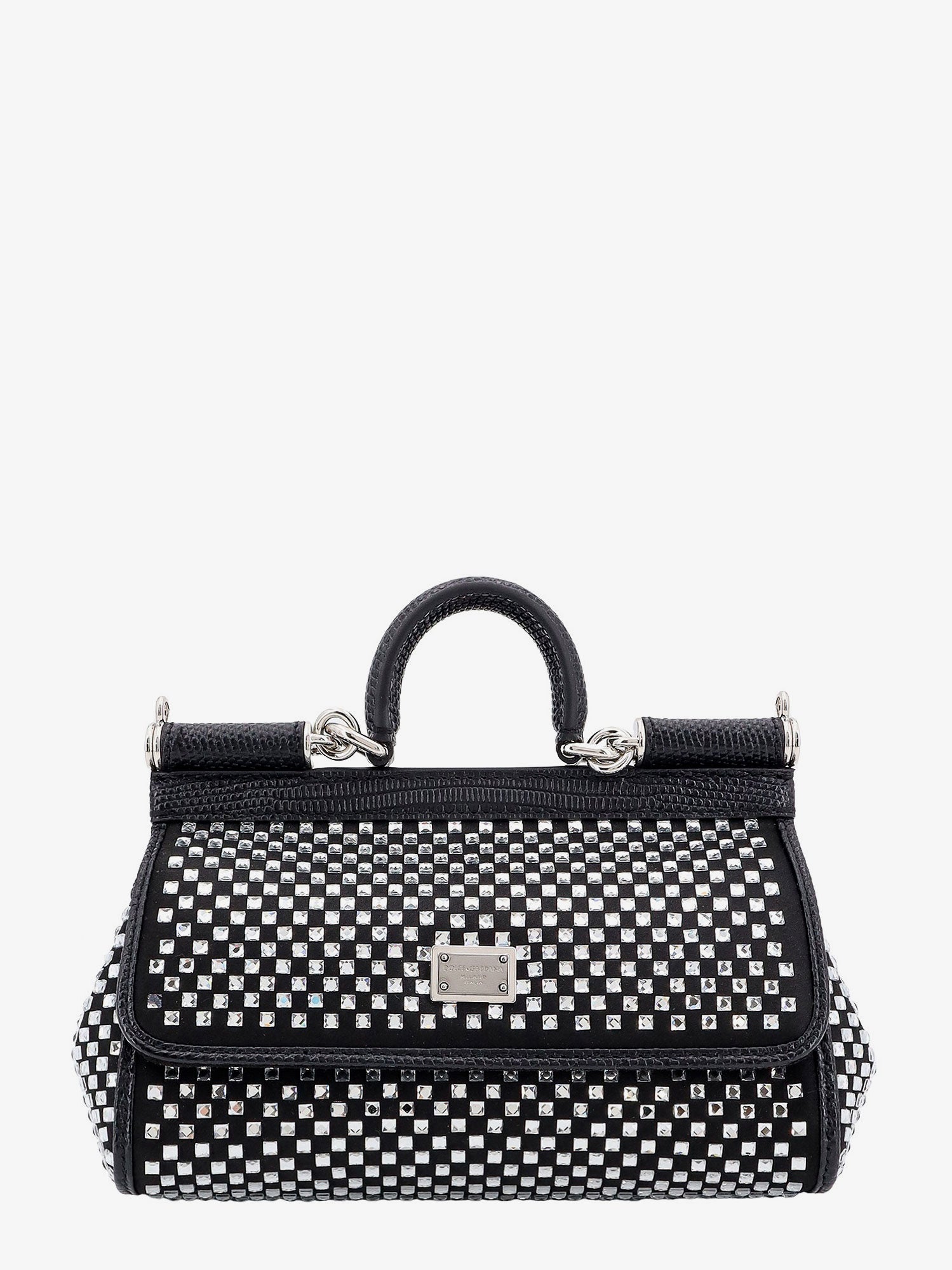 Kabelka Dolce & Gabbana Handbag With Crystals Čierna | BB7116AP6028S488, 0