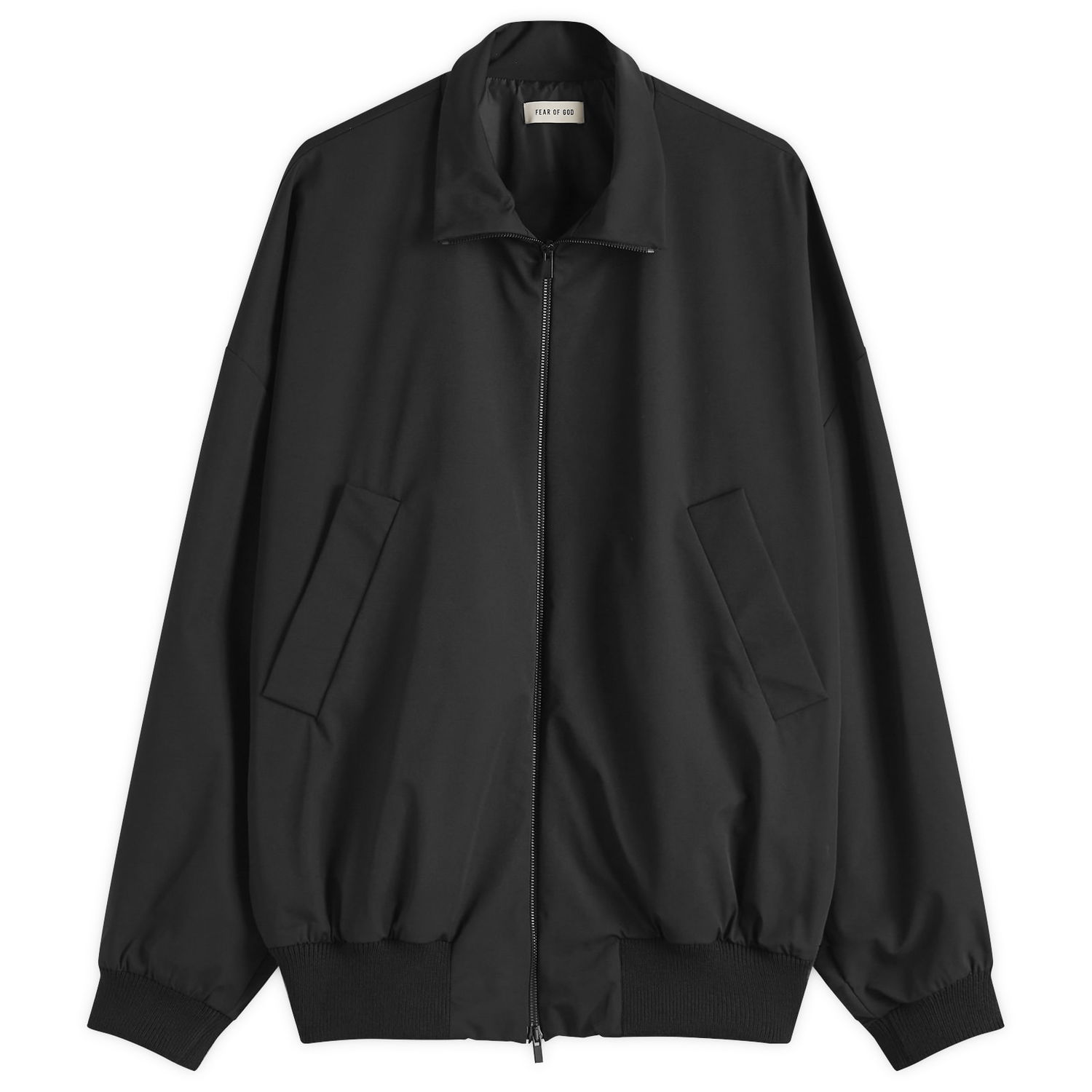 Bomber bunda Fear of God Fear Of God High Neck Technical Track Jacket, Size Medium Čierna | FGE230-327PON-001, 0