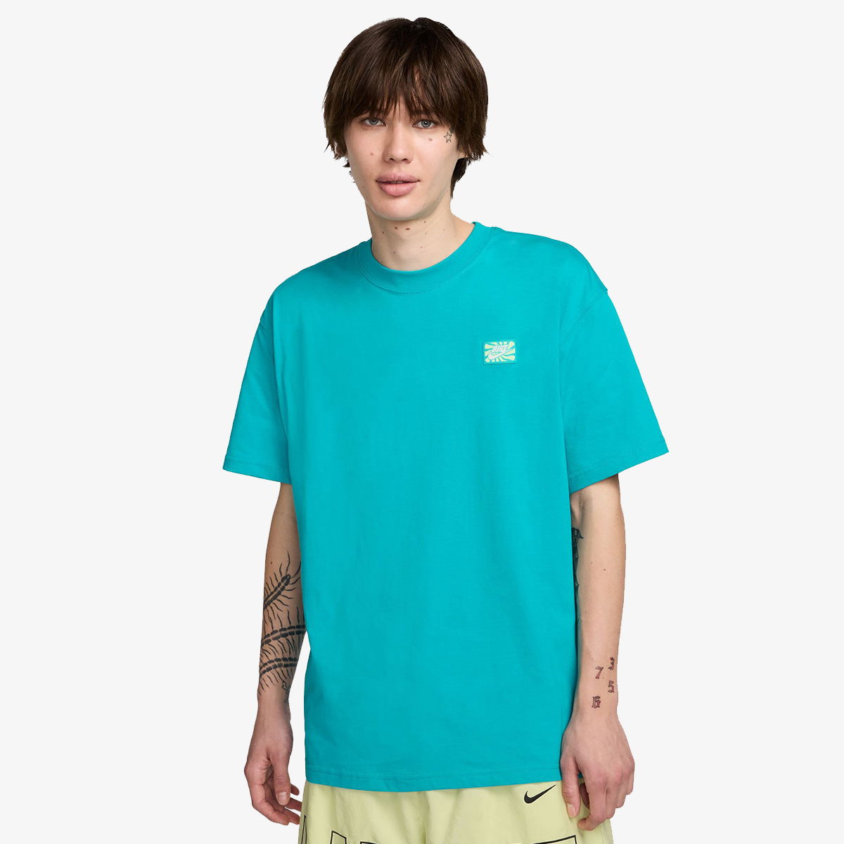 Tričko Nike M NSW TEE M90 ACC CNCT FSTVL Tyrkysová | FV3720-345, 0