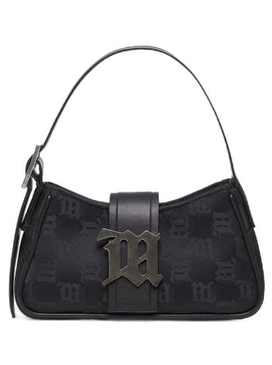 Kabelka MISBHV Nylon Monogram Shoulder Bag Mini Čierna | 122A404