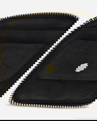 Peňaženka visvim Suede Bi-Fold Wallet Čierna | 0125203003024 1, 5