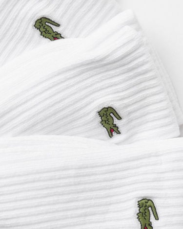 Ponožky Lacoste Classic Socks - 3 Pack Biela | RA4182-Z92, 3