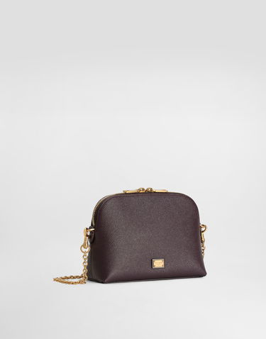 Kabelka Dolce & Gabbana Dolce & Gabbana Calfskin Mini Bag with Chain Vínová | BI3353A50708M073, 2