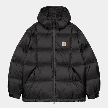 Prešívaná bunda Carhartt WIP Axton Hooded Puffer Jacket Čierna | A252060_9, 4
