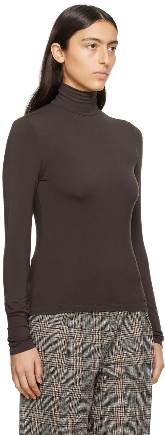 Sveter rag & bone Luca Turtleneck Top Hnedá | WAC23FT017FG17, 1
