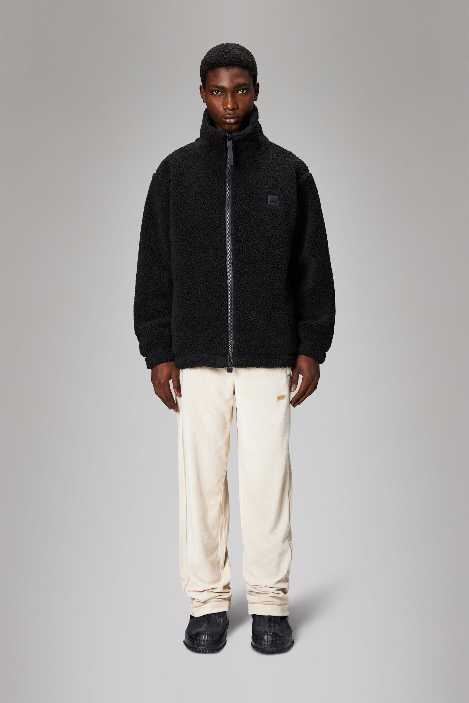 Bunda Rains Fleece Jacket Čierna | 19940\01, 1