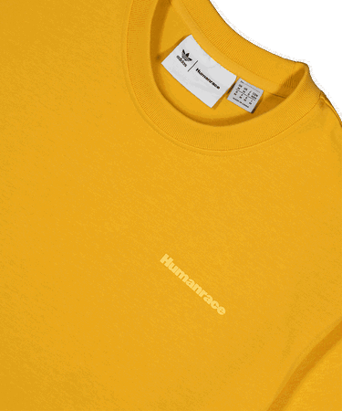 Tričko adidas Originals Pharrell Williams x Basics Tee Bold Gold Žltá | HG1806, 4