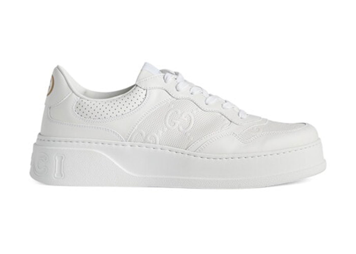 Tenisky a topánky Gucci GG Embossed Biela | 669582 1XL10 9014, 0