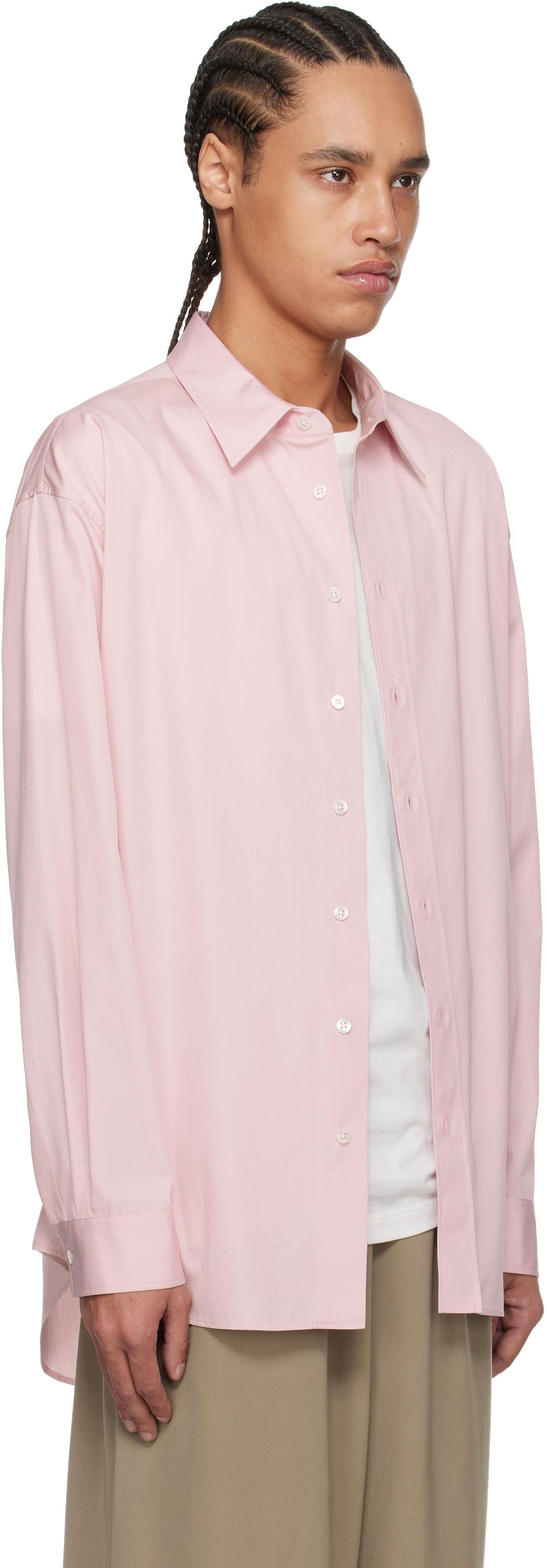 Košeľa The Row Classic Fit Shirt Biela | 636-W2068, 1