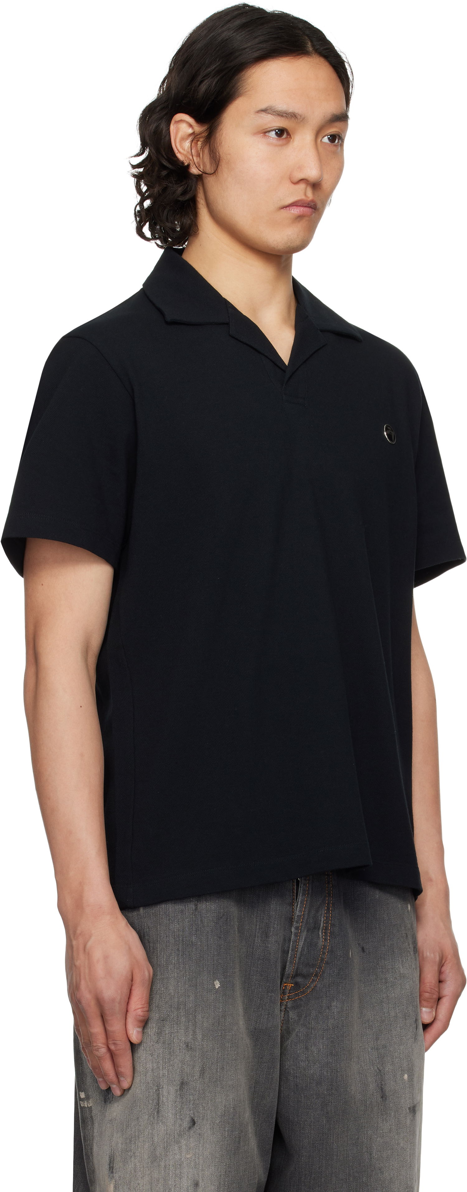 Košeľa Ambush AMBUSH Logo Polo Čierna | 12115323, 1