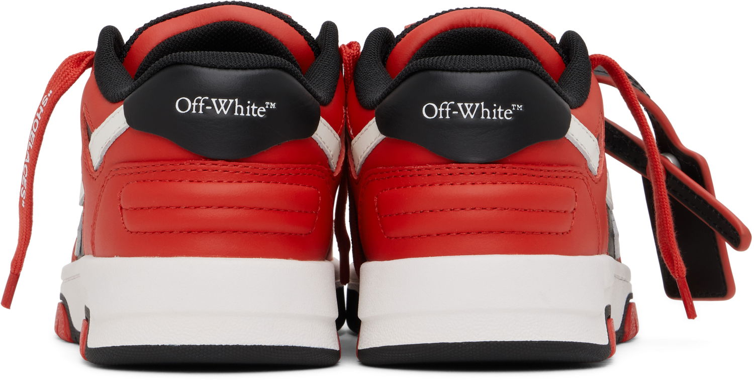 Tenisky a topánky Off-White Off-White Out Of Office Červená | OBIA011F24LEA0011025, 1
